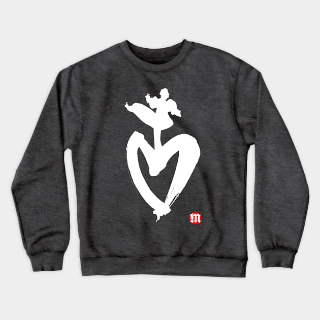 Love loves whimsy Crewneck Sweatshirt by MinistryofCalligraphy